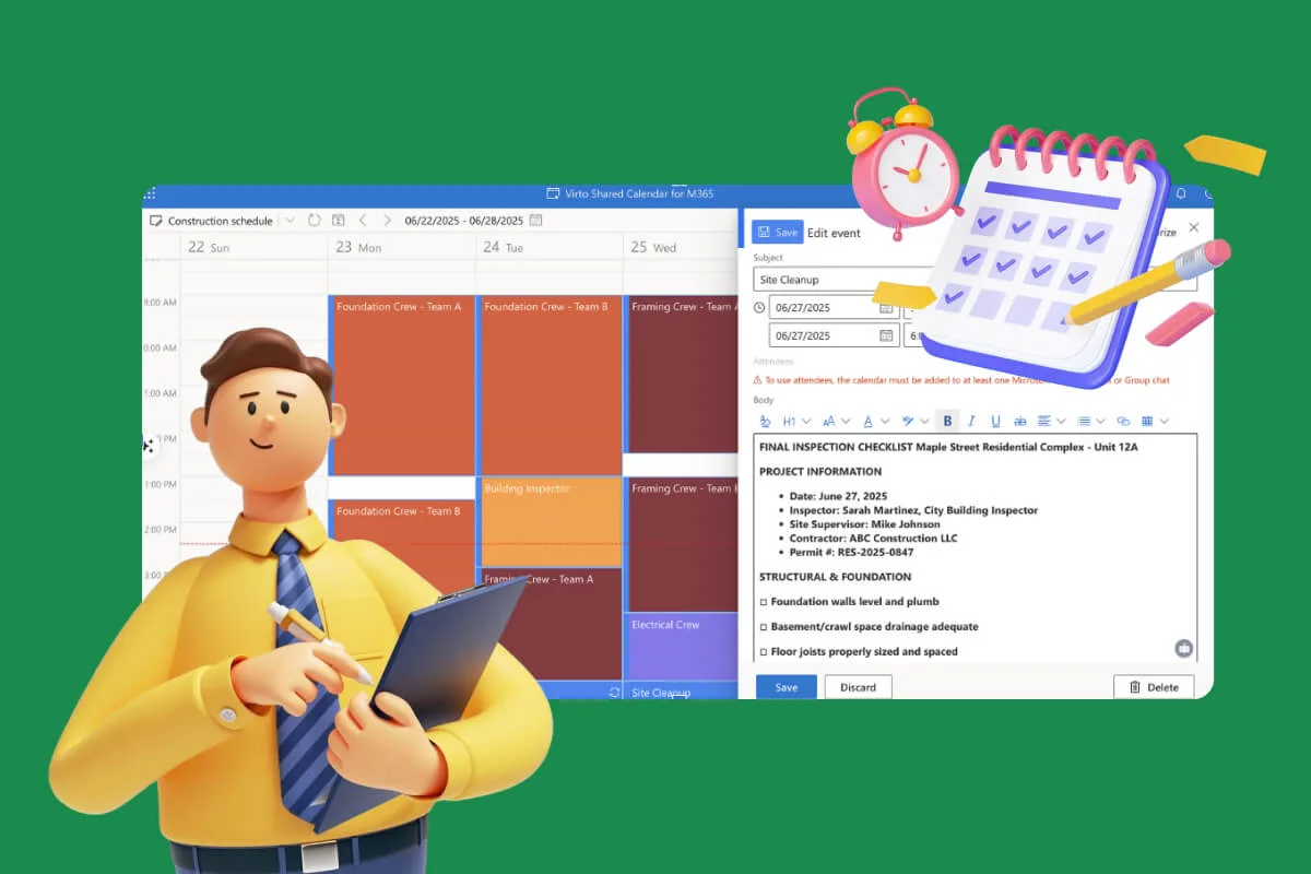 Construction Employee Scheduling Software