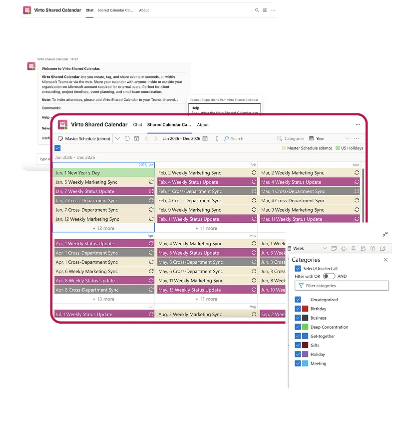 How to Use the Teams Shared Calendar