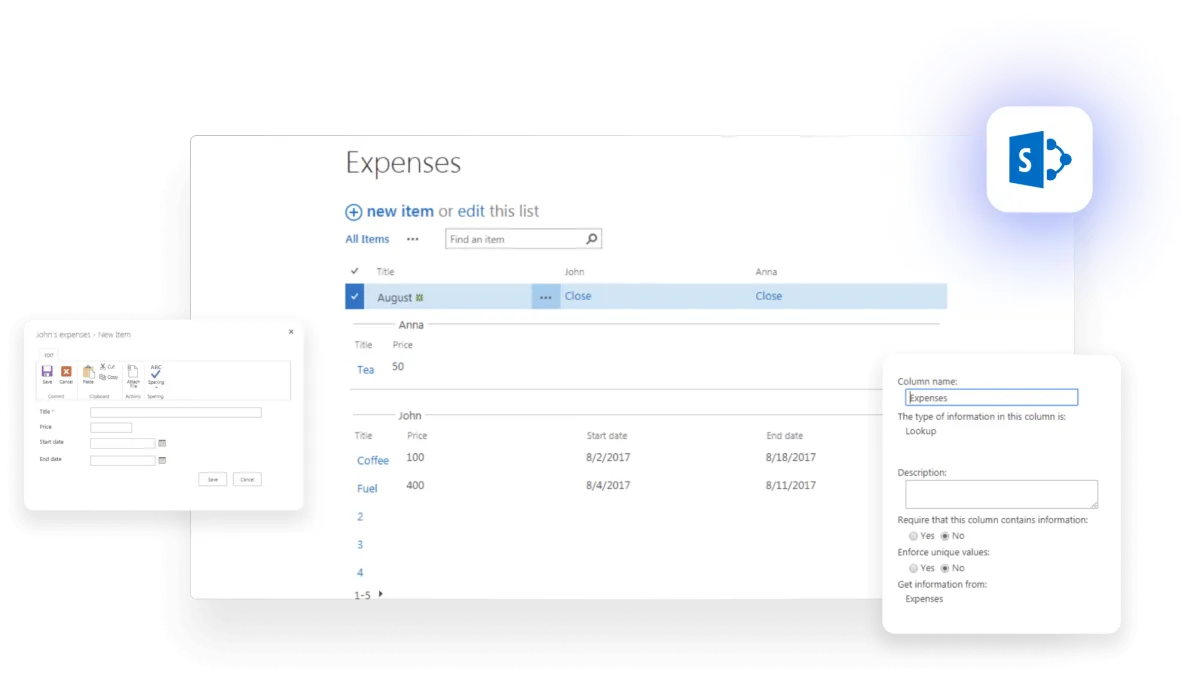 Virto Related Items Field Type interface