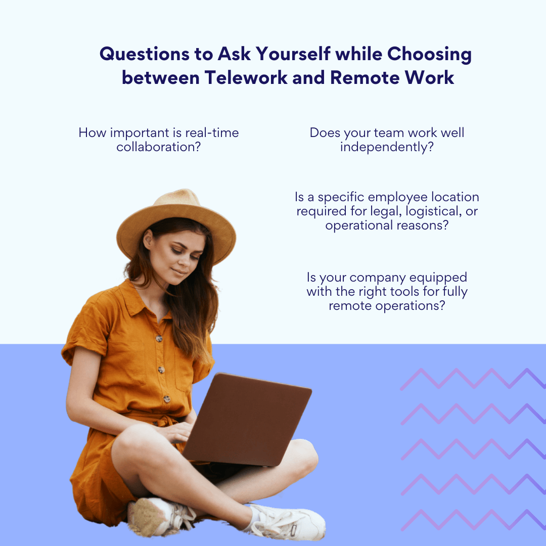 Questions to Ask Yourself while Choosing between Telework and Remote Work