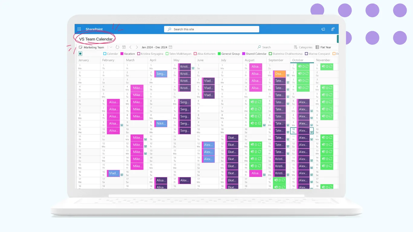 Virto Gantt Chart App