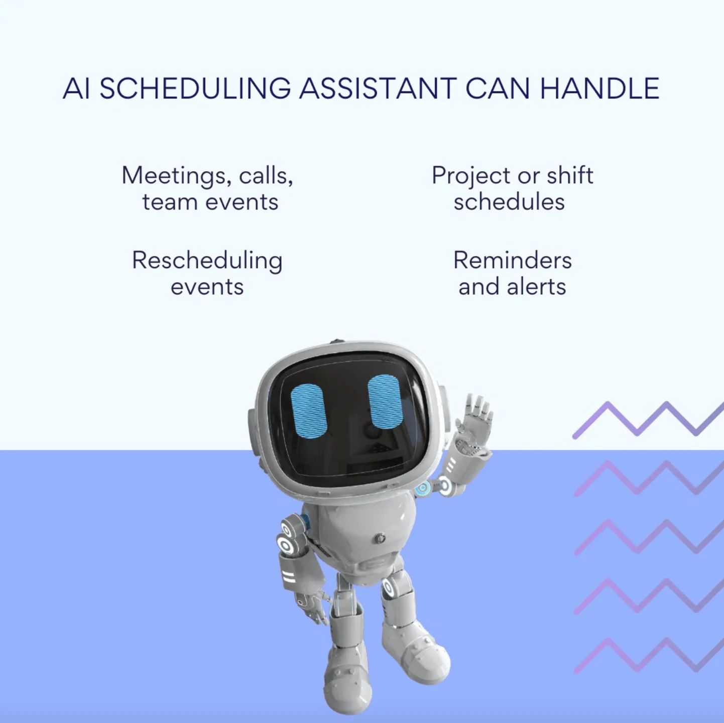 Tasks you can automate with scheduling AI