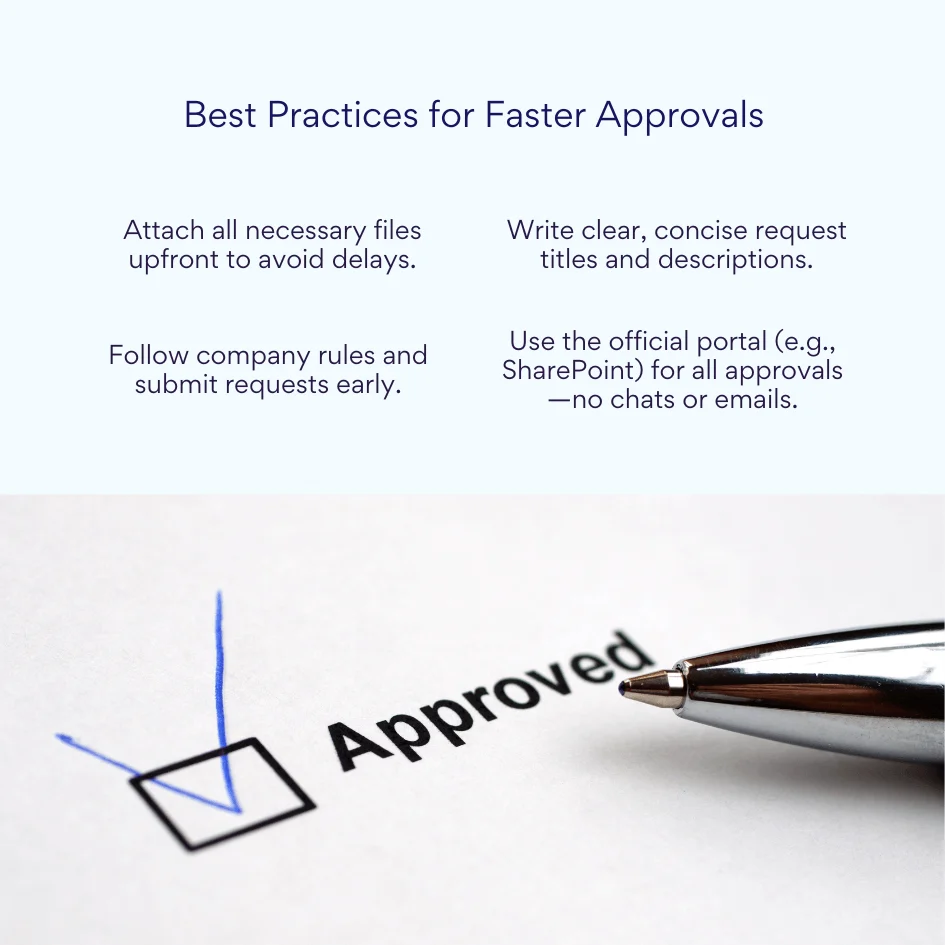 Virto workflow best practices infographic