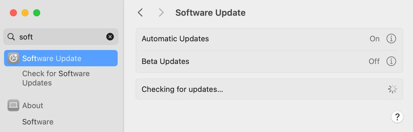 Checking for Teams updates on Mac