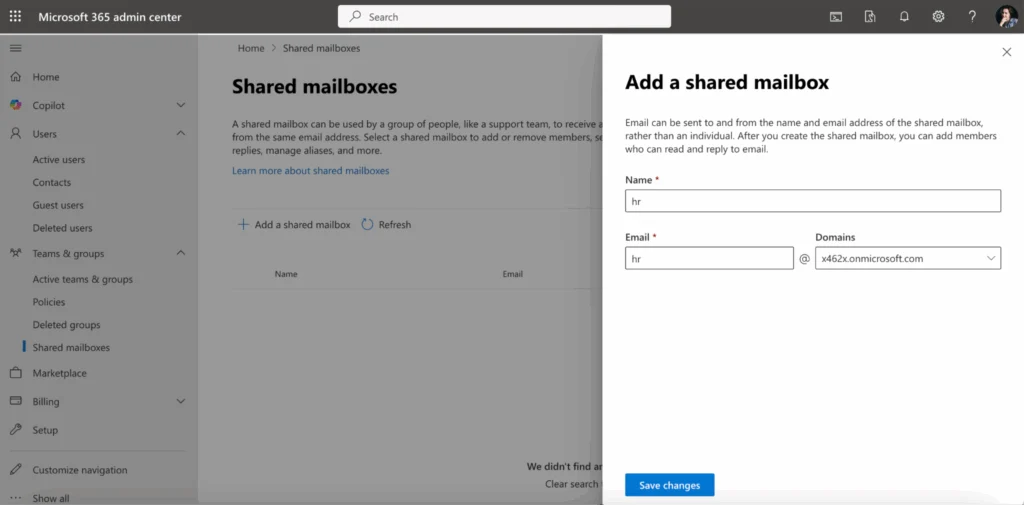 Adding a Microsoft 365 group