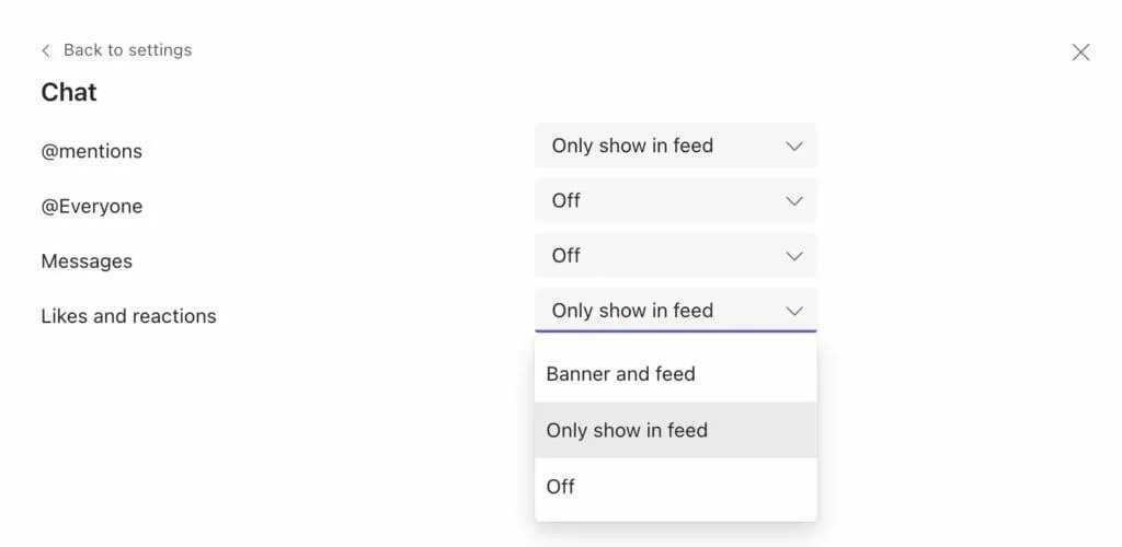 Silencing Teams pop-up notifications