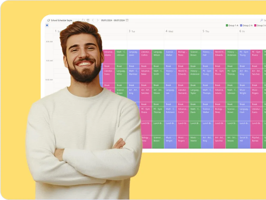Extracurricular Activities Calendar