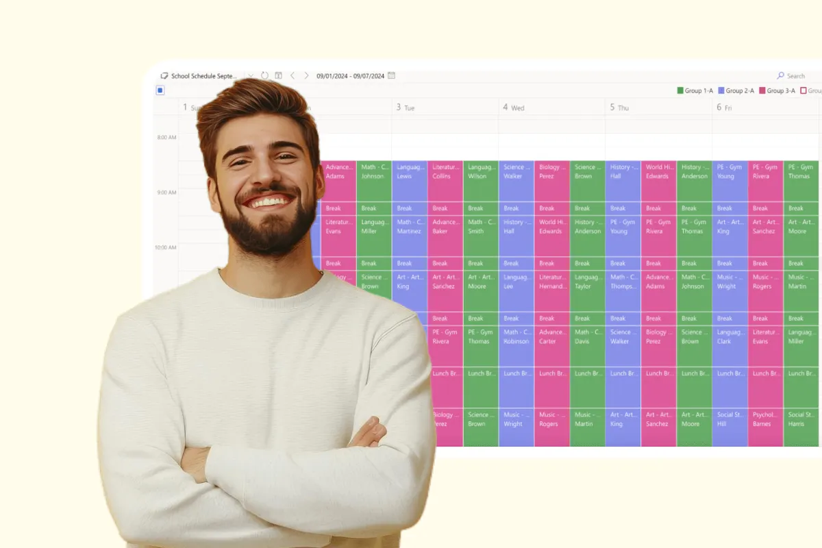 Extracurricular Activities Calendar