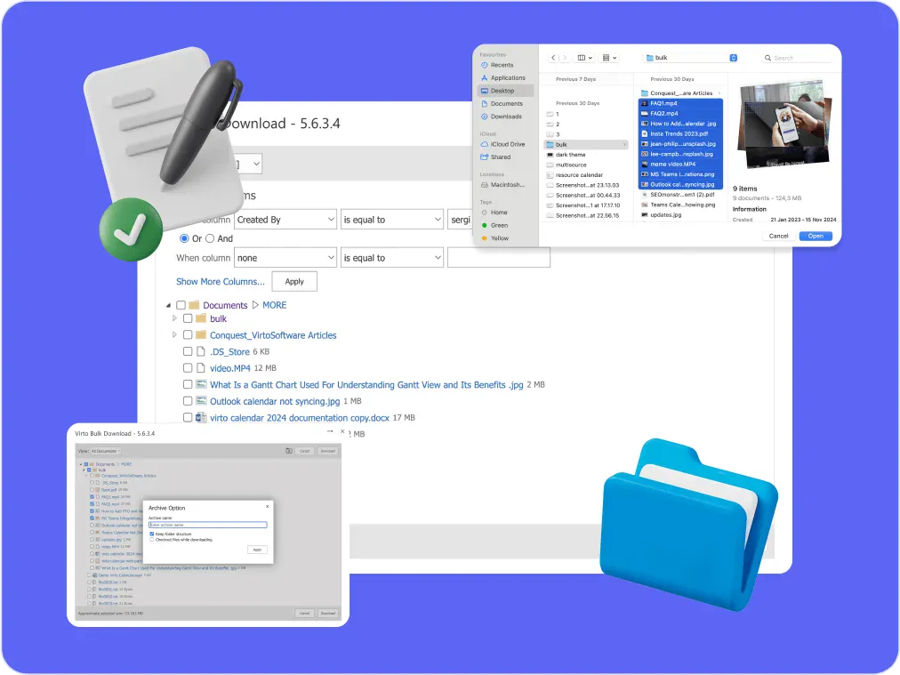 Multiple File Management