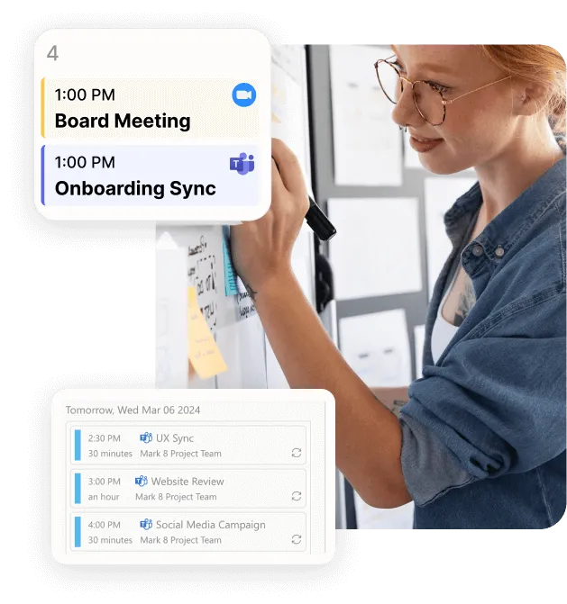 Team and Project Calendar