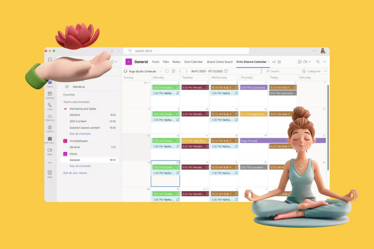 Yoga Studio Scheduling